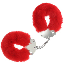 Load image into Gallery viewer, Ouch! Heavy Duty Fluffy Cuffs Red
