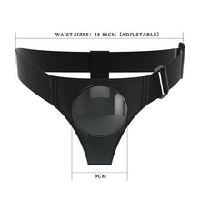 Load image into Gallery viewer, Bobby Strap On Harness Brief Black
