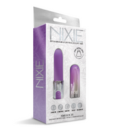Nixie Smooch Rechargeable Lipstick Vibrator Purple Ombre