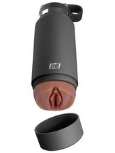 Load image into Gallery viewer, Pdx Plus Fuck Flask Secret Delight Grey/ Brown

