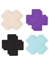 Load image into Gallery viewer, Pasties Cross I Assorted 4 Pair
