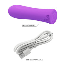 Load image into Gallery viewer, Gary Rechargeable Mini Bullet Purple
