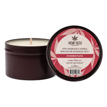 Load image into Gallery viewer, Hemp Seed 3-in-1 Massage Candle Summer Fling
