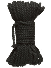 Load image into Gallery viewer, Merci 6mm Hemp Rope 50 Feet Black
