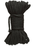 Merci 6mm Hemp Rope 50 Feet Black