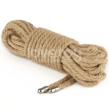 Load image into Gallery viewer, Rebellion Reign Hemp 10m Silky Bondage Rope Rustic
