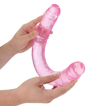 Load image into Gallery viewer, Realrock 45cm Double Dong Pink (18")
