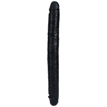 Load image into Gallery viewer, Realrock 14" Slim Double Dong Black (35cm)
