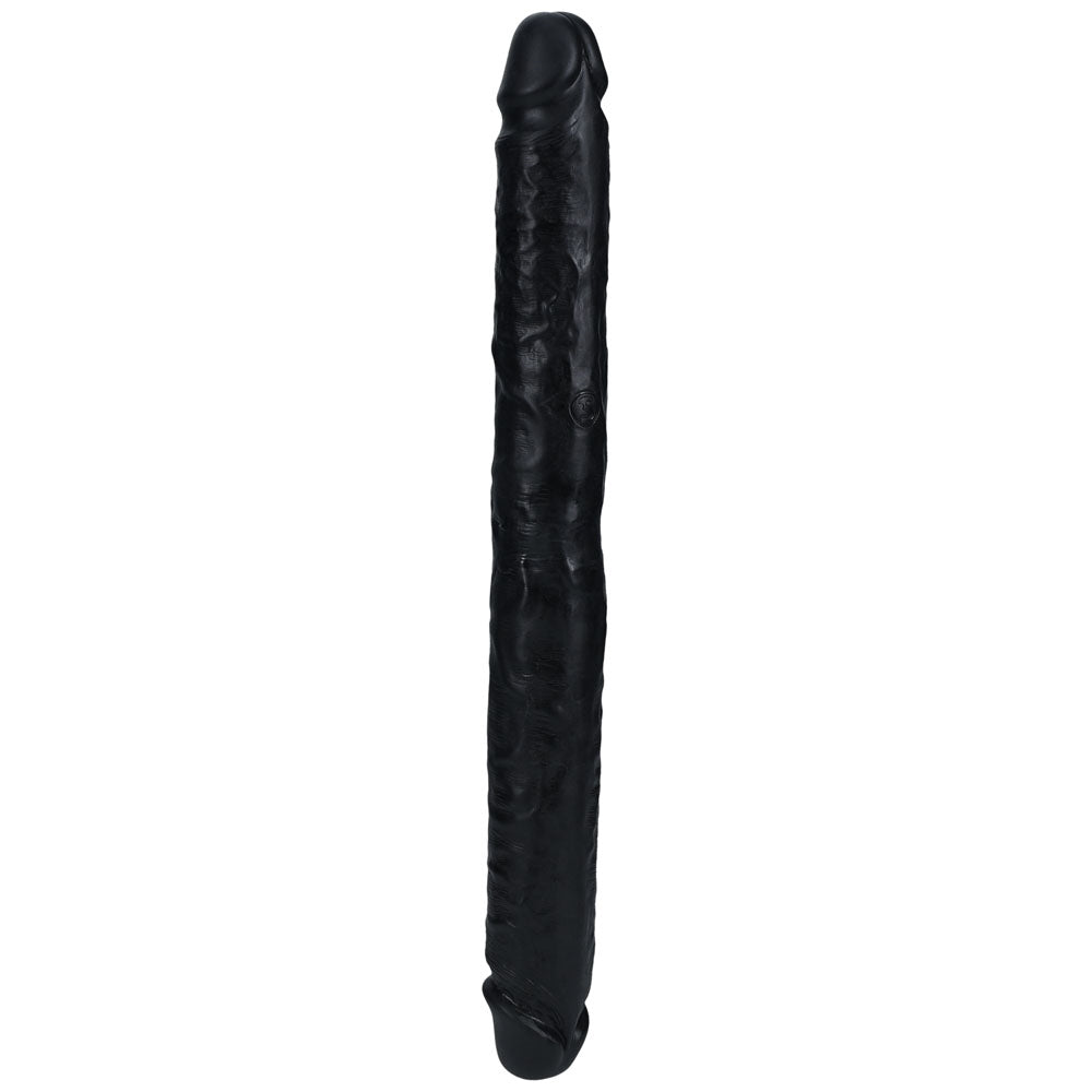 Load image into Gallery viewer, Realrock 14" Slim Double Dong Black (35cm)