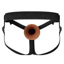 Load image into Gallery viewer, Fx Elite 8'' Silicone Hollow Strap-on Tan
