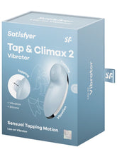 Load image into Gallery viewer, Satisfyer Tap And Climax 2 Teal
