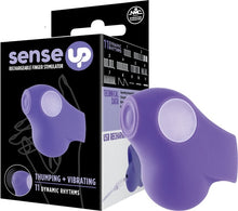 Load image into Gallery viewer, Purple Rechargeable Finger Stimulator
