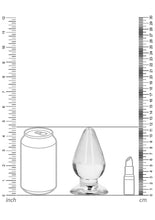 Load image into Gallery viewer, Realrock 11.5cm Anal Plug Clear

