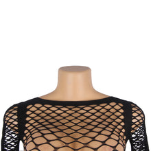 Load image into Gallery viewer, Fishnet 2-piece (18-22) Black
