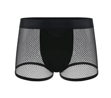 Load image into Gallery viewer, Mens Mesh Boyshort- L/xl
