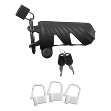 Load image into Gallery viewer, Fantasy C-ringz Remote-controlled Vibrating Cock Blocker Black
