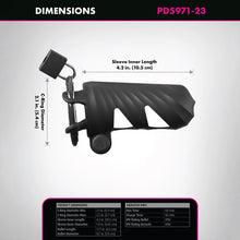 Load image into Gallery viewer, Fantasy C-ringz Remote-controlled Vibrating Cock Blocker Black
