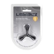 Load image into Gallery viewer, Levelz Tri O Ergo Silicone Cock Ring
