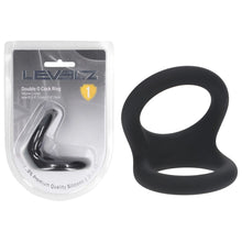 Load image into Gallery viewer, Levelz Double O Silicone Cock Ring - L
