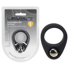 Load image into Gallery viewer, Levelz Single Weighted Ball Cock Ring

