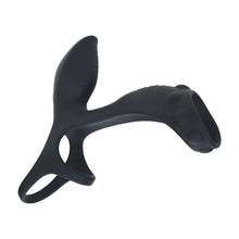 Load image into Gallery viewer, Levelz Vibrating Cock &amp; Ball Ring With Shaft Loop
