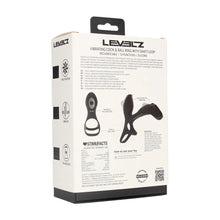 Load image into Gallery viewer, Levelz Vibrating Cock &amp; Ball Ring With Shaft Loop
