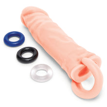 Load image into Gallery viewer, Size Up Realistic 1 Inch Penis Extender - Flesh
