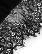 Load image into Gallery viewer, Push Up Babydoll Black Eyelash Lace (14-16) 2xl
