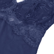 Load image into Gallery viewer, Navy Modal Nightdress (8-10) M Backless
