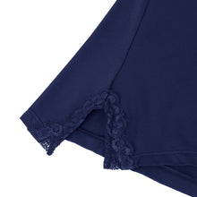 Load image into Gallery viewer, Navy Modal Nightdress (8-10) M Backless
