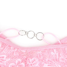 Load image into Gallery viewer, Pink Lace Sexy Garter Set (12-14) Xl
