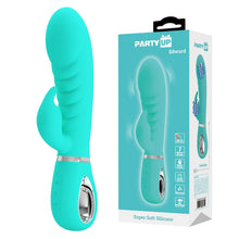 Load image into Gallery viewer, Party Up Edward Rabbit Teal
