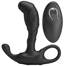 Load image into Gallery viewer, Mr Play Remote Control Prostate Massager Black
