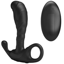 Load image into Gallery viewer, Mr Play Remote Control Prostate Massager Black

