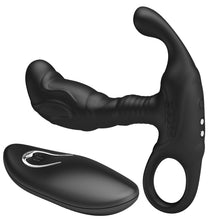 Load image into Gallery viewer, Mr Play Remote Control Prostate Massager Black

