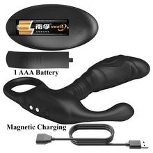 Load image into Gallery viewer, Mr Play Remote Control Prostate Massager Black
