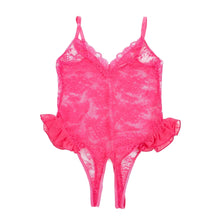 Load image into Gallery viewer, Ruffled Teddy Rose (14-16) 2xl Lace Mesh
