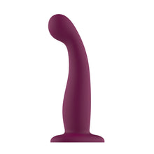 Load image into Gallery viewer, Passion Play Liquid Silicone G Curve Dildo Purple
