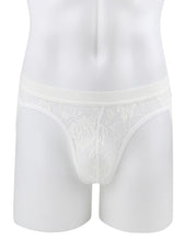Load image into Gallery viewer, Lace Jockstrap White (44) M
