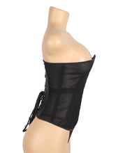 Load image into Gallery viewer, Grid Corset (10-12) Black L
