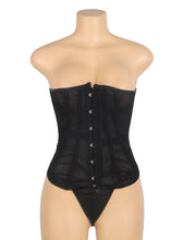 Load image into Gallery viewer, Grid Corset (12-14) Black Xl
