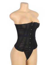 Load image into Gallery viewer, Grid Corset (12-14) Black Xl
