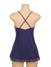 Load image into Gallery viewer, Babydoll Blue (16-18) 3xl Lace Trim
