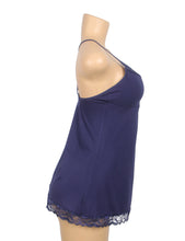 Load image into Gallery viewer, Babydoll Blue (8-10) M Lace Trim
