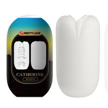 Load image into Gallery viewer, Catherine Masha Egg Masturbator White
