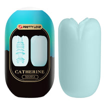 Load image into Gallery viewer, Catherine Masha Egg Masturbator Blue
