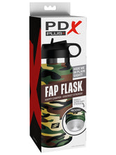 Load image into Gallery viewer, Pdx Plus Fap Flask Happy Camper Camo Frosted
