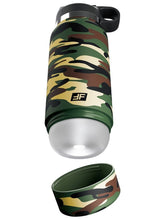Load image into Gallery viewer, Pdx Plus Fap Flask Happy Camper Camo Frosted
