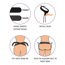 Load image into Gallery viewer, Ingen Easy Strap-on Harness Black
