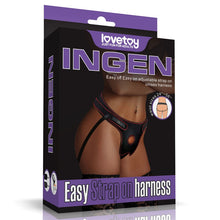 Load image into Gallery viewer, Ingen Easy Strap-on Harness Black
